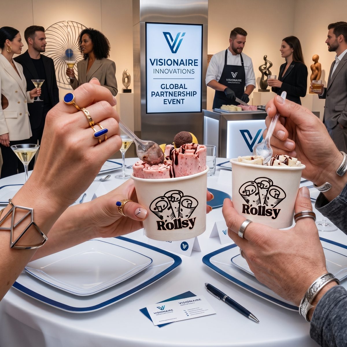 Lody tajskie na event firmowy, Rollsy Śląsk
